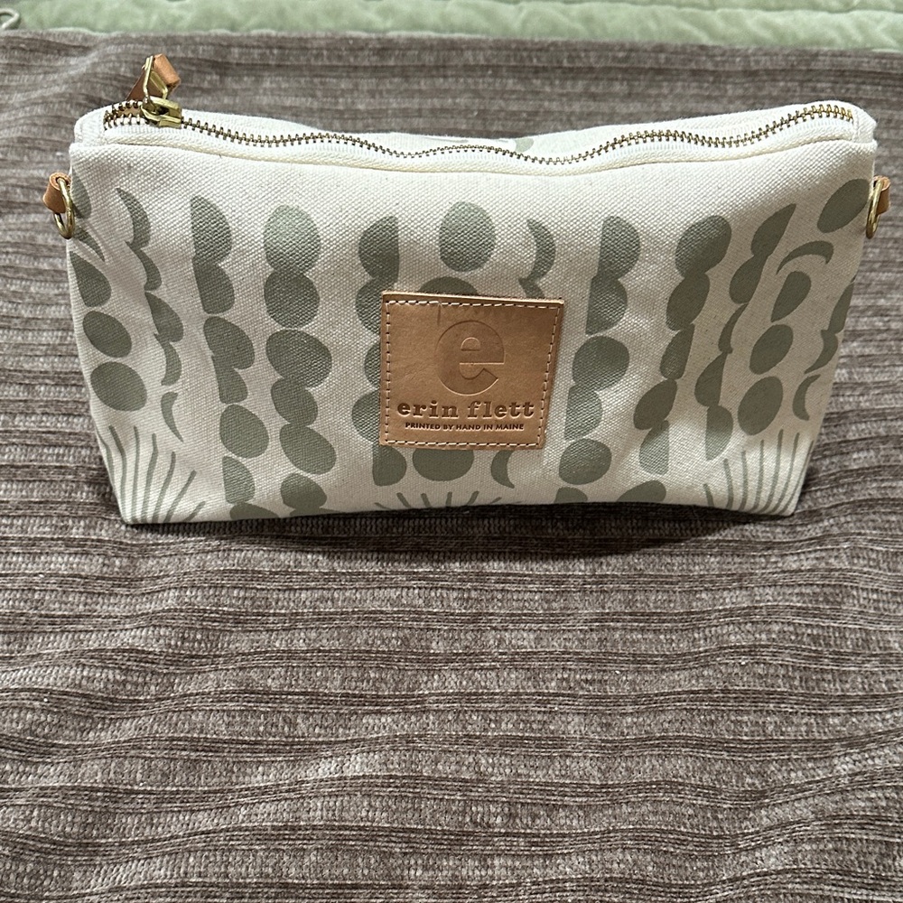 Green Patterned Women's Bag